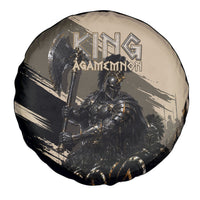 Agamemnon King Of Mycenae Spare Tire Cover Ancient Greek Warrior Armor Classic Mythology