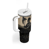 Agamemnon King Of Mycenae Tumbler With Handle Ancient Greek Warrior Armor Classic Mythology