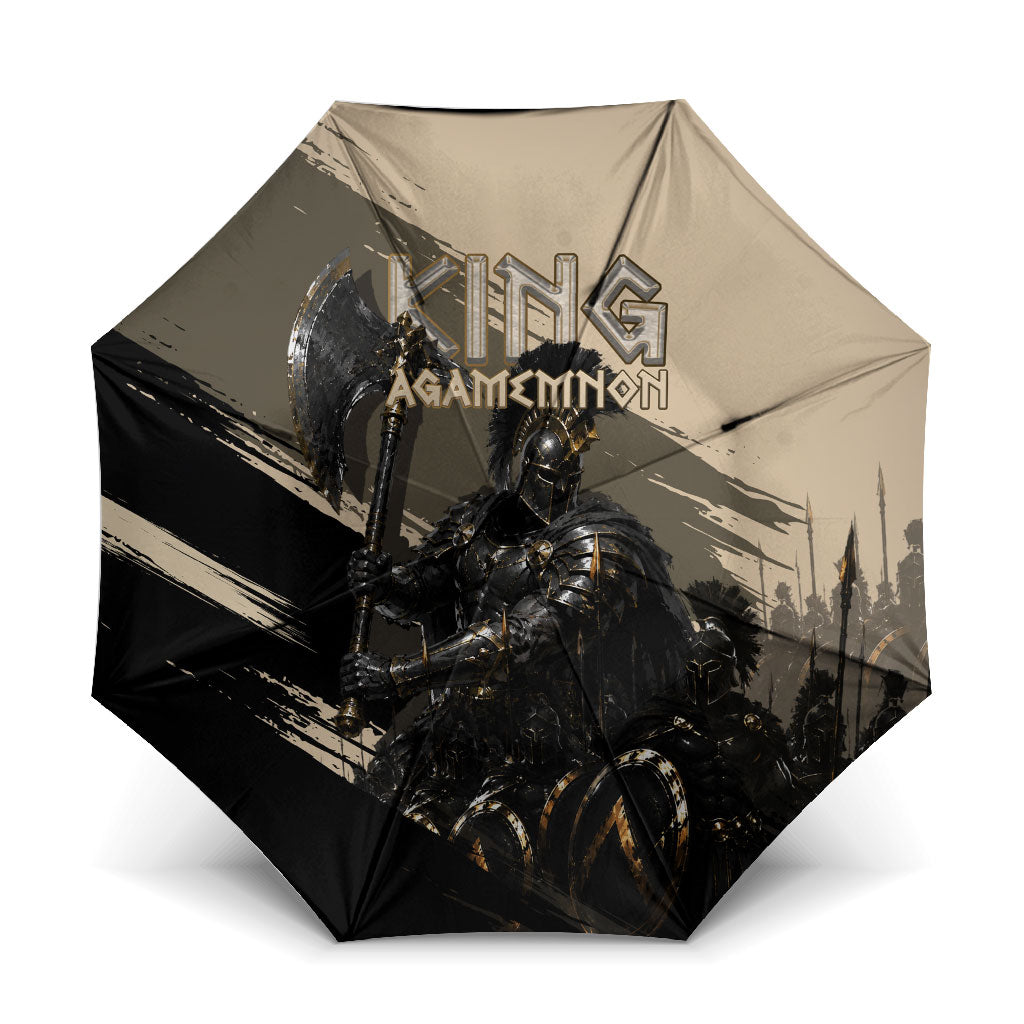 Agamemnon King Of Mycenae Umbrella Ancient Greek Warrior Armor Classic Mythology
