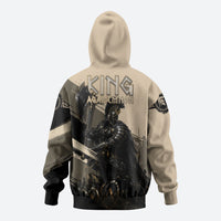 Agamemnon King Of Mycenae Zip Hoodie Ancient Greek Warrior Armor Classic Mythology
