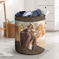 King Of Mycenae Agamemnon Laundry Basket Ancient Greek Mythology Classic Warrior Painting