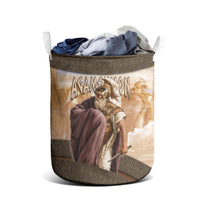 King Of Mycenae Agamemnon Laundry Basket Ancient Greek Mythology Classic Warrior Painting
