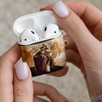 King Of Mycenae Agamemnon AirPods Case Ancient Greek Mythology Classic Warrior Painting