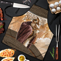 King Of Mycenae Agamemnon Apron Ancient Greek Mythology Classic Warrior Painting