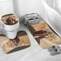 King Of Mycenae Agamemnon Bathroom Set Ancient Greek Mythology Classic Warrior Painting