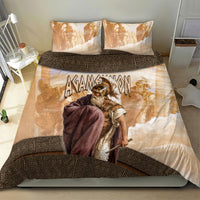 King Of Mycenae Agamemnon Bedding Set Ancient Greek Mythology Classic Warrior Painting