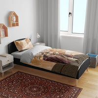 King Of Mycenae Agamemnon Bedding Set Ancient Greek Mythology Classic Warrior Painting