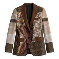 King Of Mycenae Agamemnon Blazer Ancient Greek Mythology Classic Warrior Painting