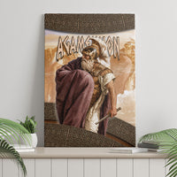 King Of Mycenae Agamemnon Canvas Wall Art Ancient Greek Mythology Classic Warrior Painting