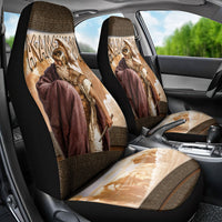 King Of Mycenae Agamemnon Car Seat Cover Ancient Greek Mythology Classic Warrior Painting