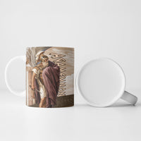 King Of Mycenae Agamemnon Ceramic Mug Ancient Greek Mythology Classic Warrior Painting