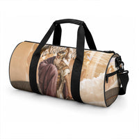King Of Mycenae Agamemnon Duffle Bag Ancient Greek Mythology Classic Warrior Painting