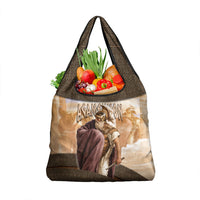 King Of Mycenae Agamemnon Grocery Bag Ancient Greek Mythology Classic Warrior Painting