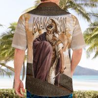 King Of Mycenae Agamemnon Hawaiian Shirt Ancient Greek Mythology Classic Warrior Painting