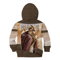 King Of Mycenae Agamemnon Kid Hoodie Ancient Greek Mythology Classic Warrior Painting