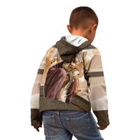 King Of Mycenae Agamemnon Kid Hoodie Ancient Greek Mythology Classic Warrior Painting