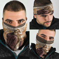 King Of Mycenae Agamemnon Neck Gaiter Ancient Greek Mythology Classic Warrior Painting