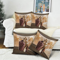 King Of Mycenae Agamemnon Pillow Cover Ancient Greek Mythology Classic Warrior Painting
