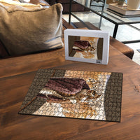 King Of Mycenae Agamemnon Puzzle Ancient Greek Mythology Classic Warrior Painting