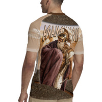 King Of Mycenae Agamemnon Rugby Jersey Ancient Greek Mythology Classic Warrior Painting