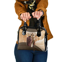 King Of Mycenae Agamemnon Shoulder Handbag Ancient Greek Mythology Classic Warrior Painting