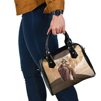 King Of Mycenae Agamemnon Shoulder Handbag Ancient Greek Mythology Classic Warrior Painting