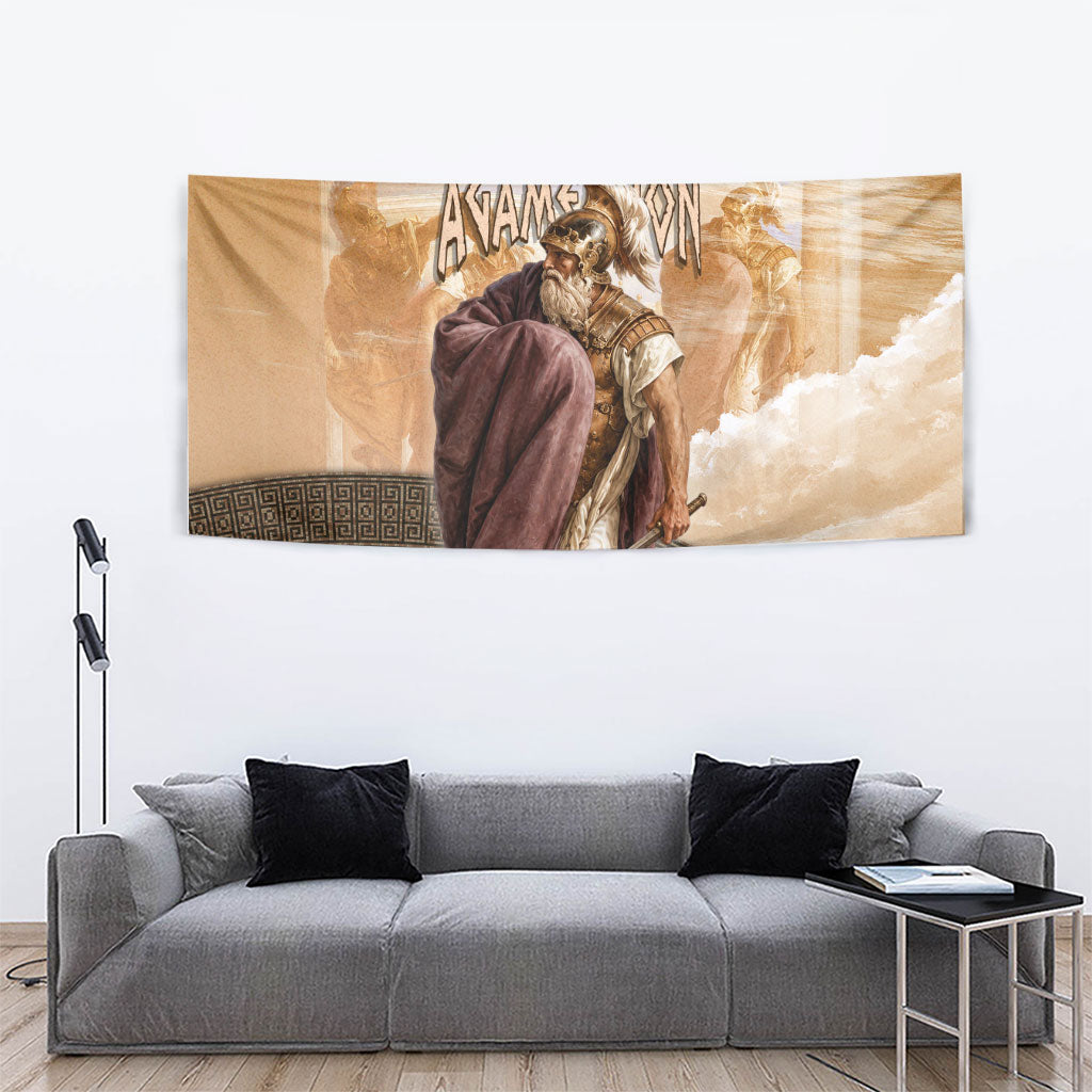 King Of Mycenae Agamemnon Tapestry Ancient Greek Mythology Classic Warrior Painting