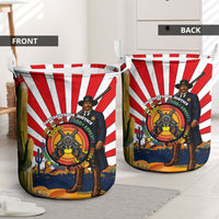Bass Reeves Laundry Basket Vintage African American Black Cowboy Western History