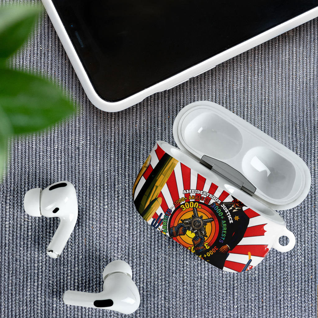 Bass Reeves AirPods Case Vintage African American Black Cowboy Western History
