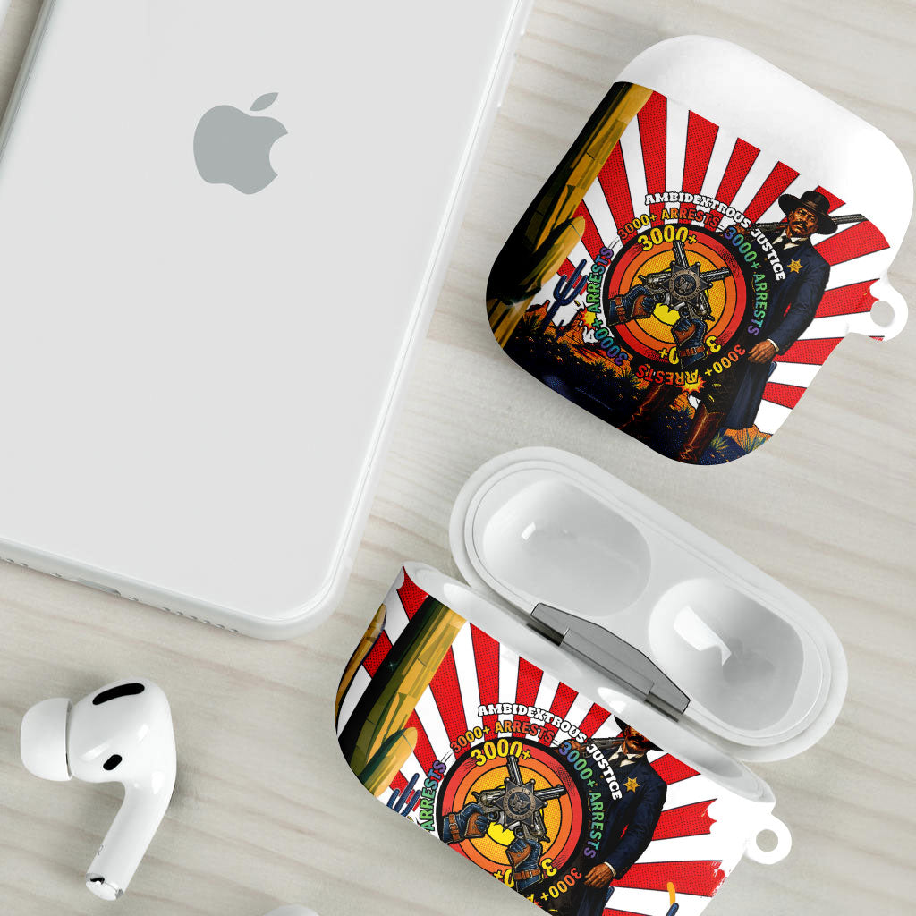 Bass Reeves AirPods Case Vintage African American Black Cowboy Western History