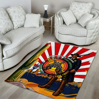 Bass Reeves Area Rug Vintage African American Black Cowboy Western History