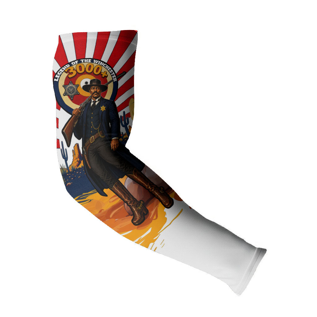 Bass Reeves Arm Sleeves Vintage African American Black Cowboy Western History