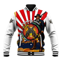 Bass Reeves Baseball Jacket Vintage African American Black Cowboy Western History