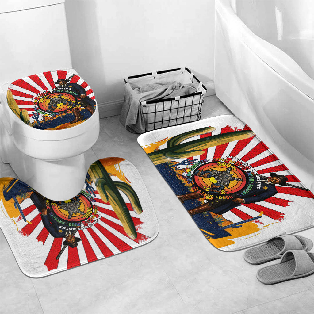 Bass Reeves Bathroom Set Vintage African American Black Cowboy Western History