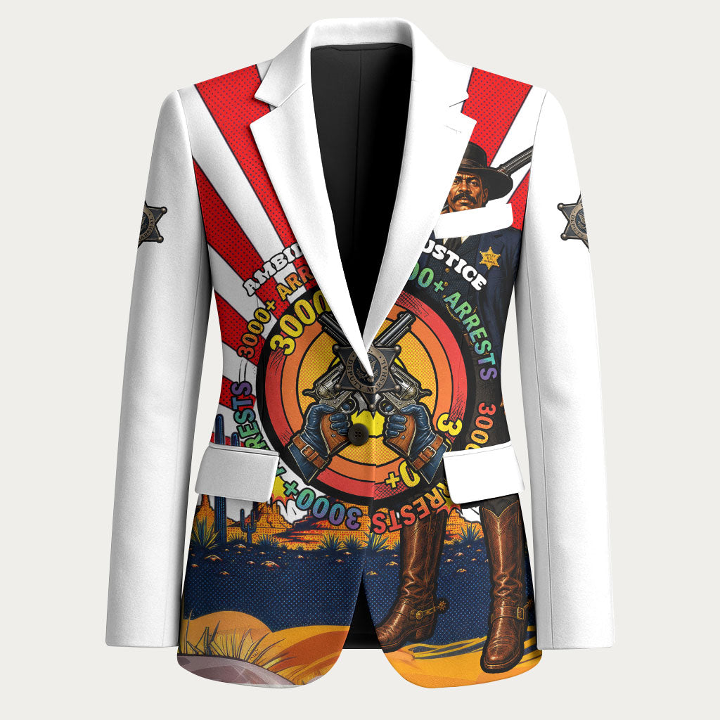 Bass Reeves Blazer Vintage African American Black Cowboy Western History