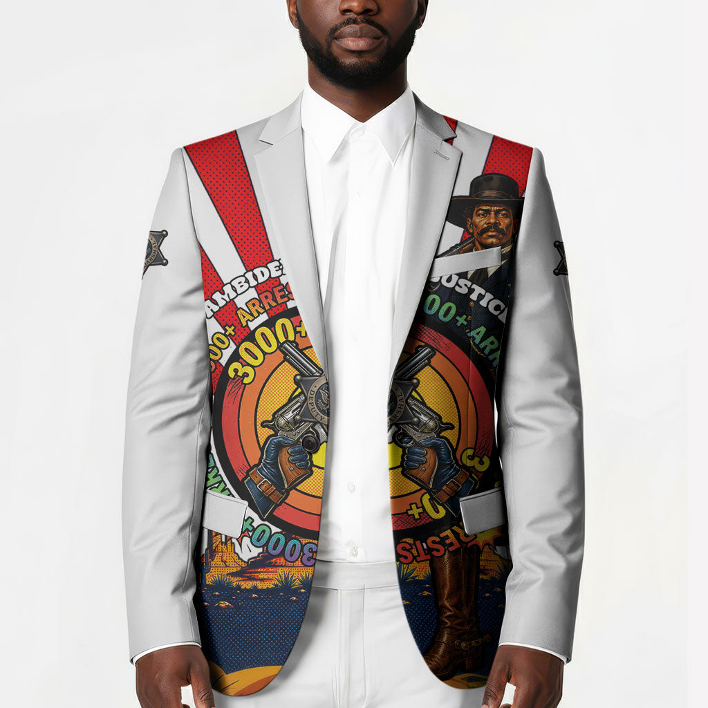 Bass Reeves Blazer Vintage African American Black Cowboy Western History