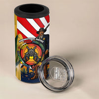 Bass Reeves 4 in 1 Can Cooler Tumbler Vintage African American Black Cowboy Western History