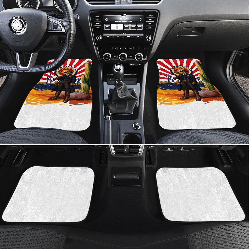 Bass Reeves Car Mats Vintage African American Black Cowboy Western History