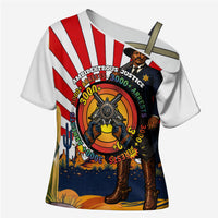 Bass Reeves Cross Shoulder Shirt Vintage African American Black Cowboy Western History