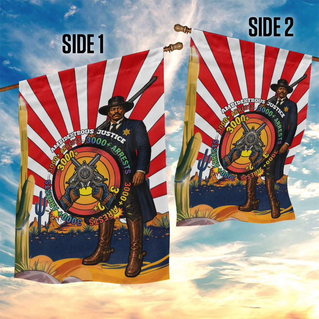 Bass Reeves Garden Flag Vintage African American Black Cowboy Western History