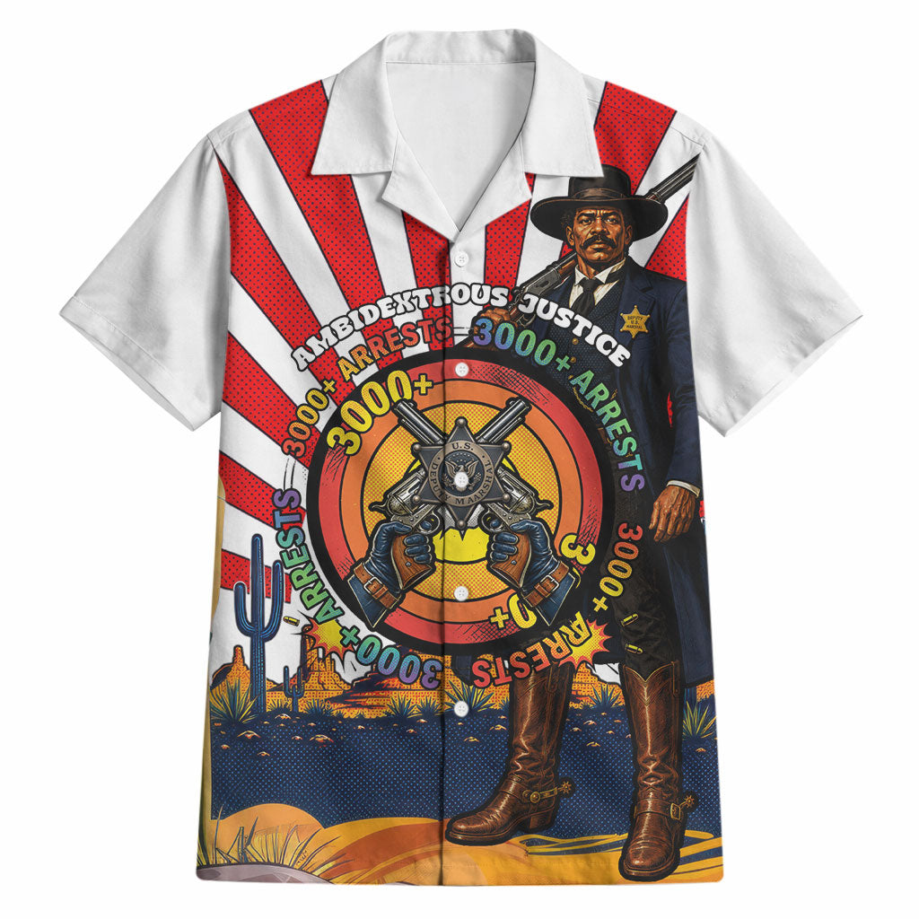 Bass Reeves Hawaiian Shirt Vintage African American Black Cowboy Western History