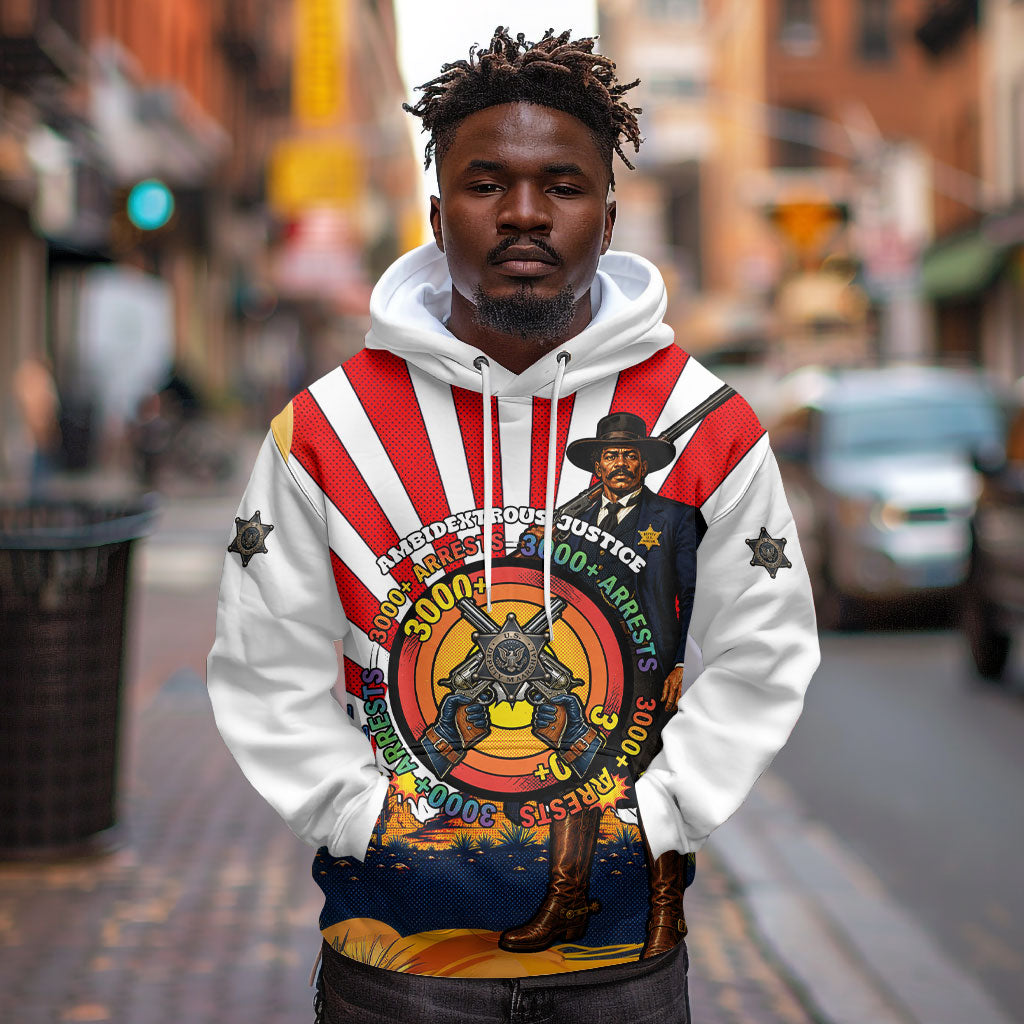 Bass Reeves Hoodie Vintage African American Black Cowboy Western History