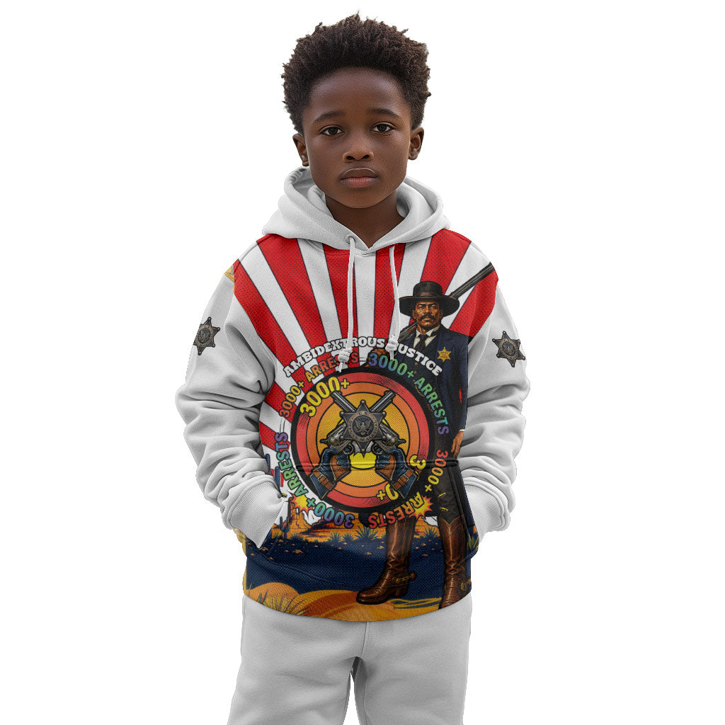 Bass Reeves Kid Hoodie Vintage African American Black Cowboy Western History