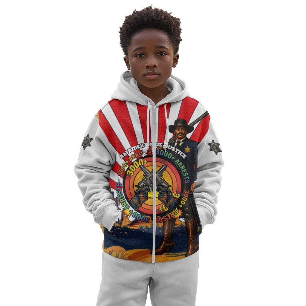 Bass Reeves Kid Hoodie Vintage African American Black Cowboy Western History