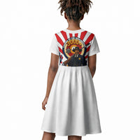 Bass Reeves Kid Short Sleeve Dress Vintage African American Black Cowboy Western History