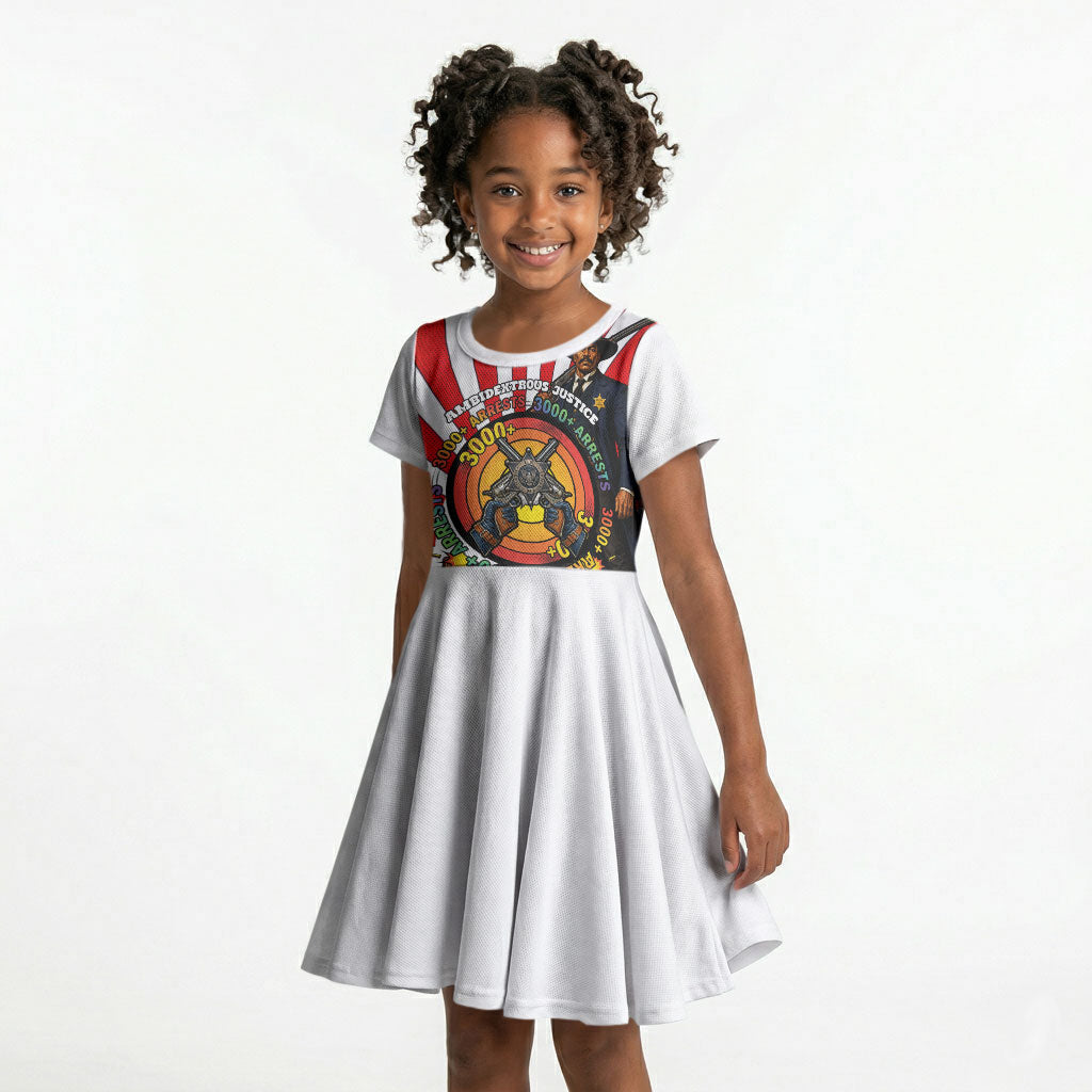 Bass Reeves Kid Short Sleeve Dress Vintage African American Black Cowboy Western History