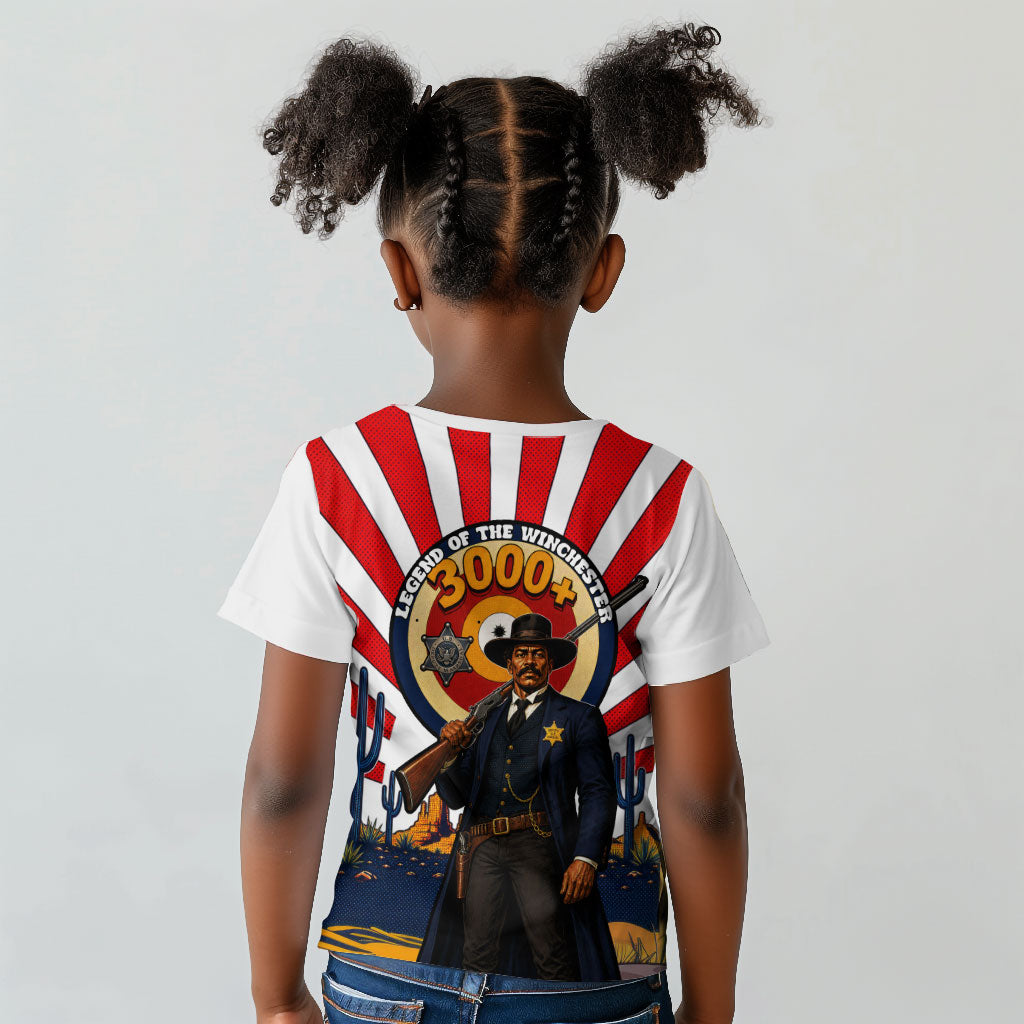 Bass Reeves Kid T shirt Vintage African American Black Cowboy Western History