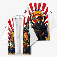 Bass Reeves Kimono Vintage African American Black Cowboy Western History