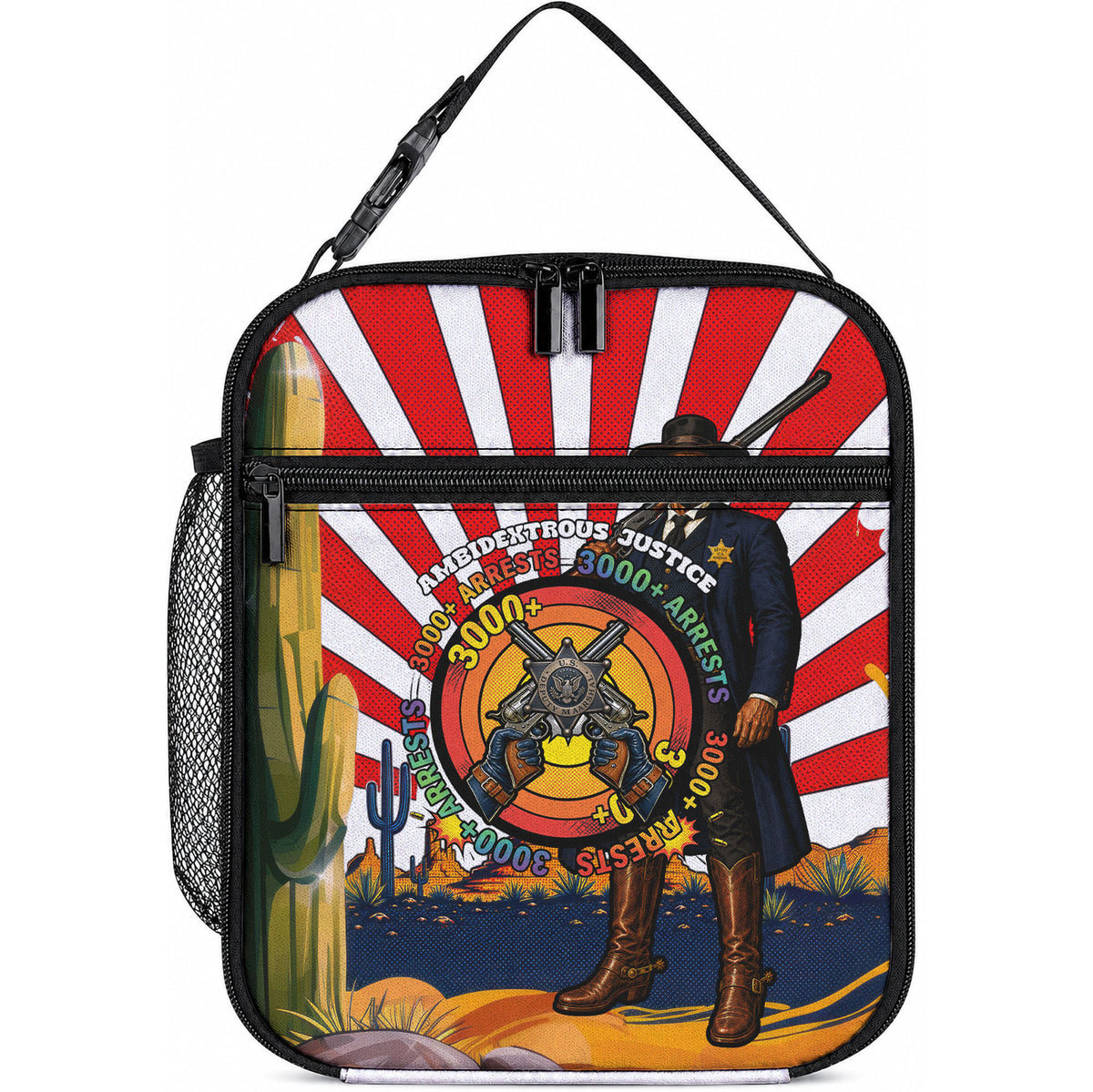 Bass Reeves Lunch Bag Vintage African American Black Cowboy Western History