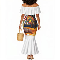 Bass Reeves Mermaid Dress Vintage African American Black Cowboy Western History